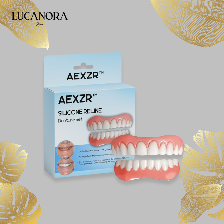 AEXZR™ Silikonová sada zubních protéz