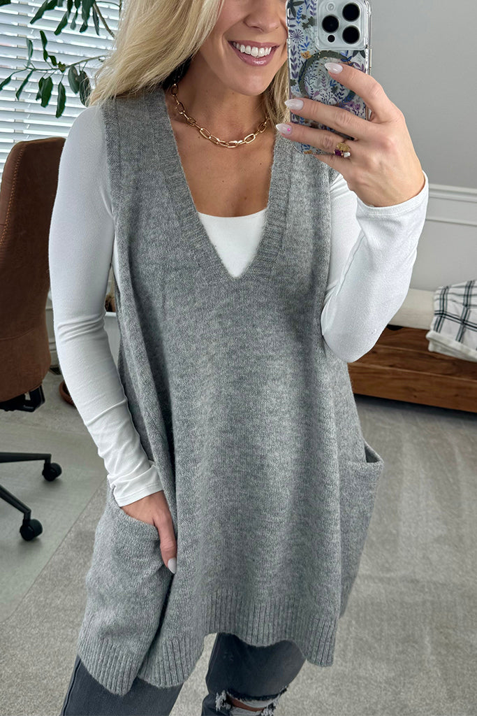 Ada Milazzo™ Pohodlná vesta s kapsami