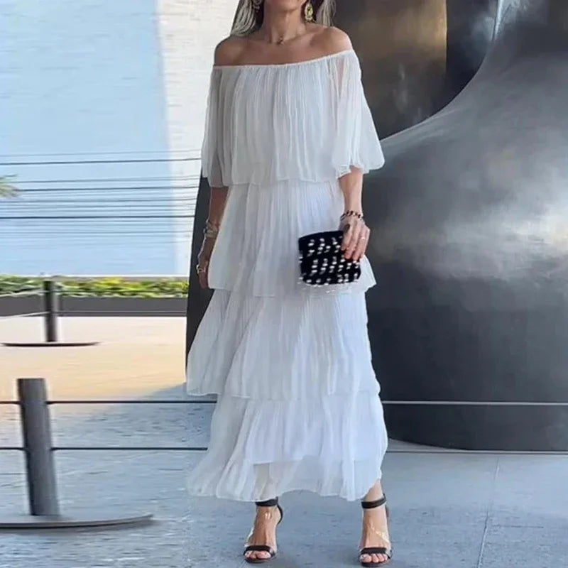 Adele La Russa™ Elegantní dlouhé šaty