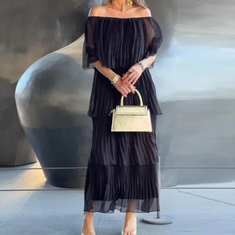 Adele La Russa™ Elegantní dlouhé šaty