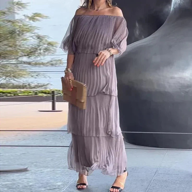Adele La Russa™ Elegantní dlouhé šaty