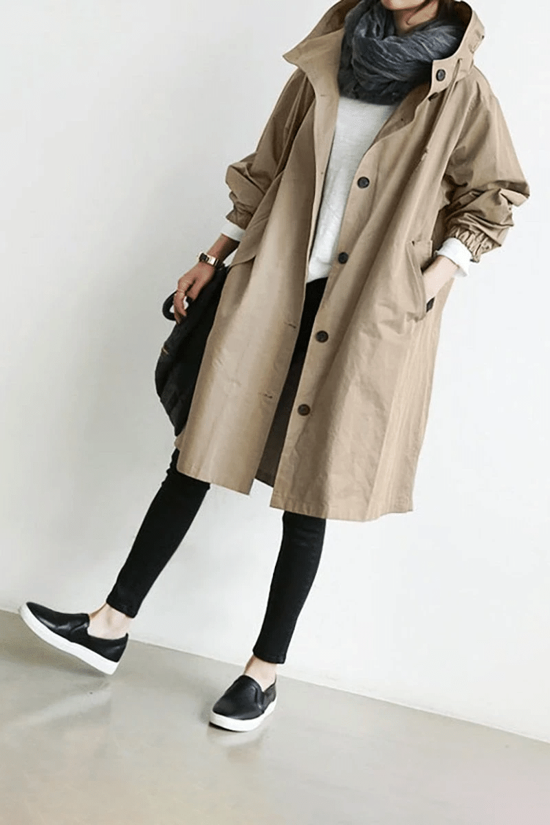 Adèle™️ Moderní trenčkot