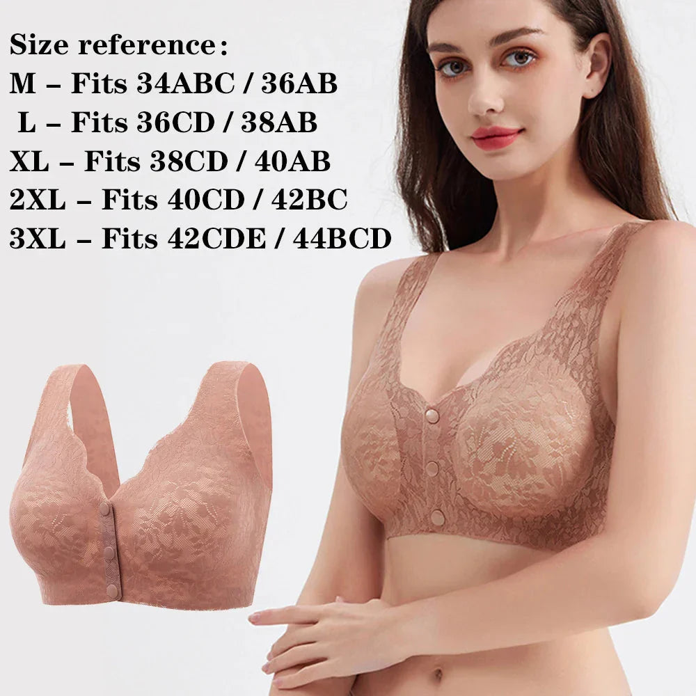 Adora™ Bezešvá pohodlná podprsenka plus size