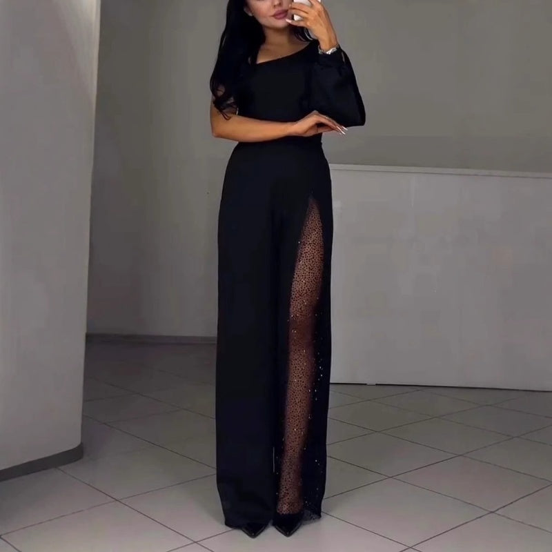 Agnese Dina™ Módní overal na jedno rameno