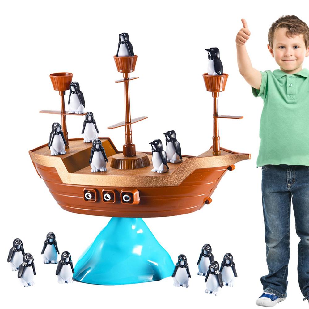 AhoyPenguin+™ Pirátská loď s tučňáky | Zábava pro celou rodinu!