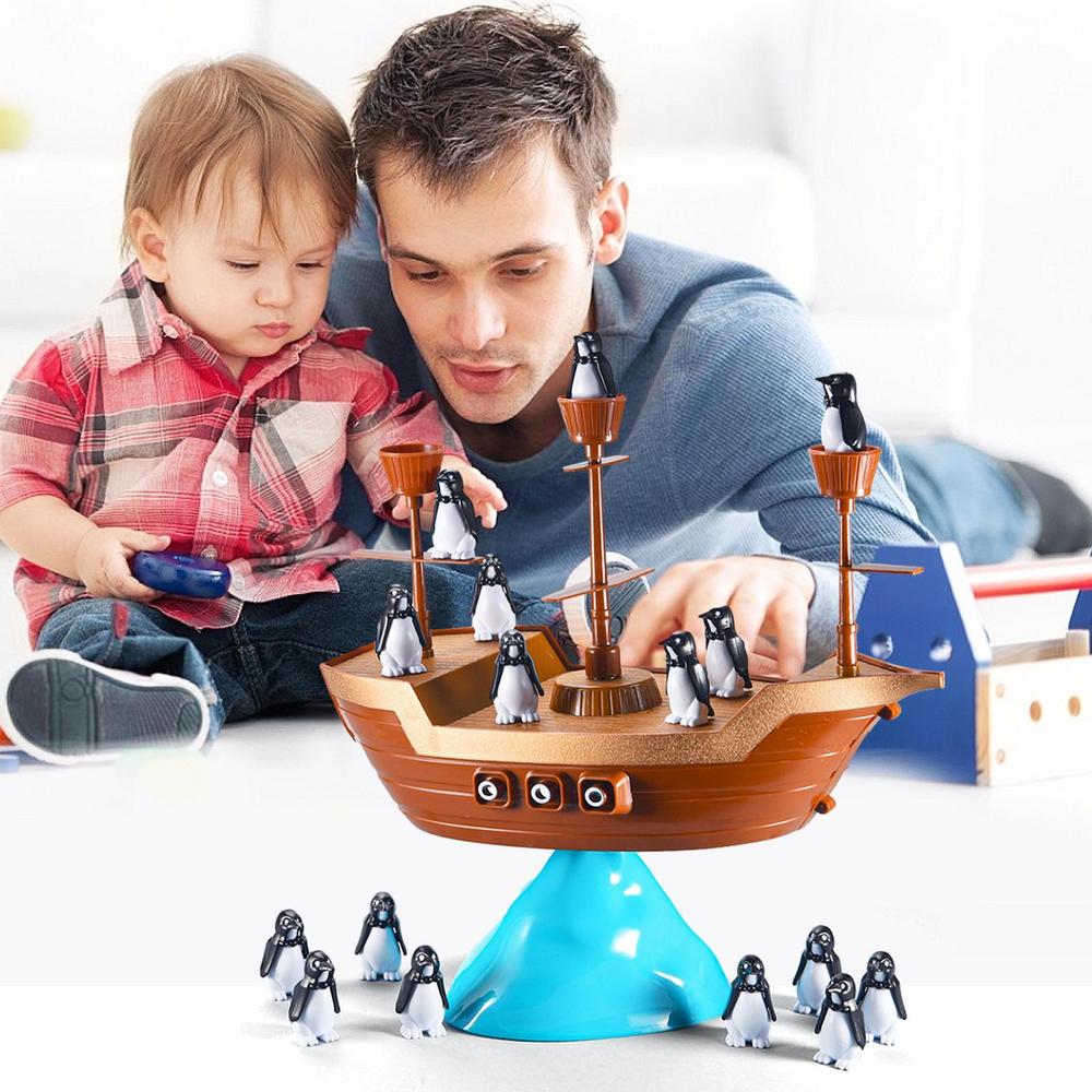 AhoyPenguin+™ Pirátská loď s tučňáky | Zábava pro celou rodinu!