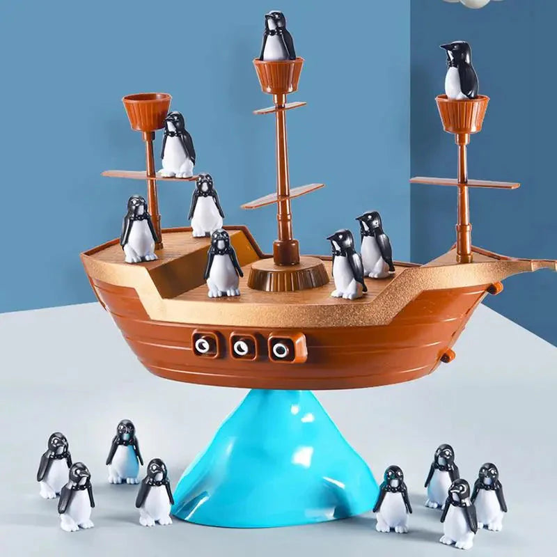 AhoyPenguin+™ Pirátská loď s tučňáky | Zábava pro celou rodinu!