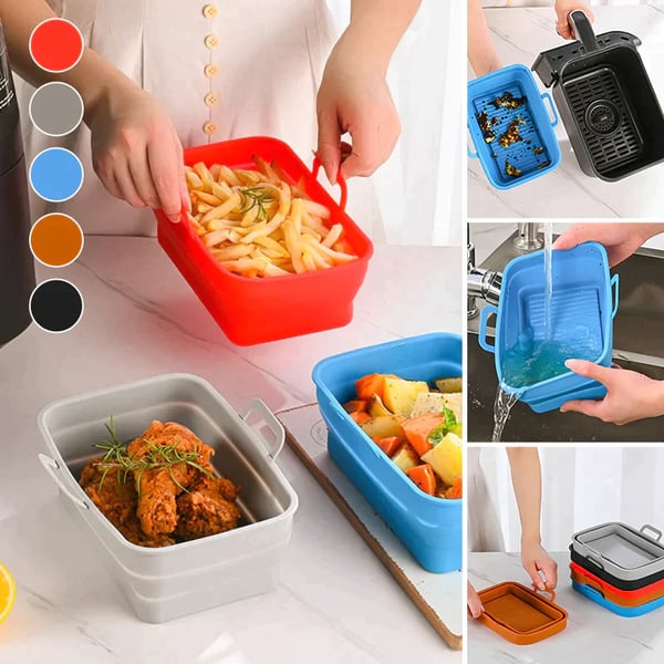 Air Fryz™️ Skládací silikonový plech na pečení Air Fryer
