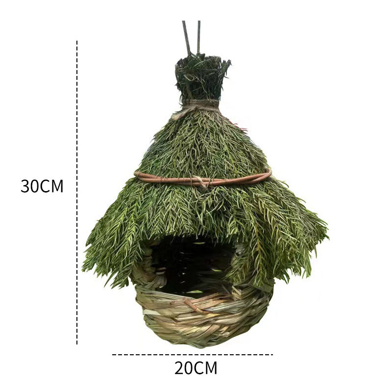 AirNest™ Ručně tkané větrané ptačí hnízdo