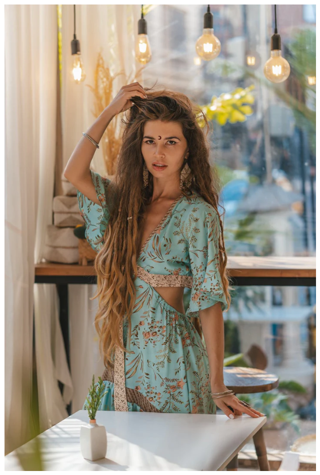 Alba Pirozzi™ Boho Stylové Šaty