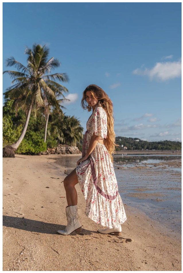 Alba Pirozzi™ Boho Stylové Šaty