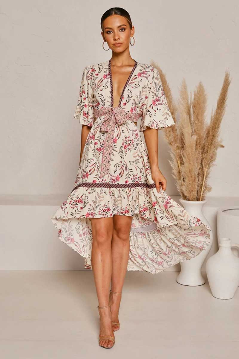 Alba Pirozzi™ Boho Stylové Šaty