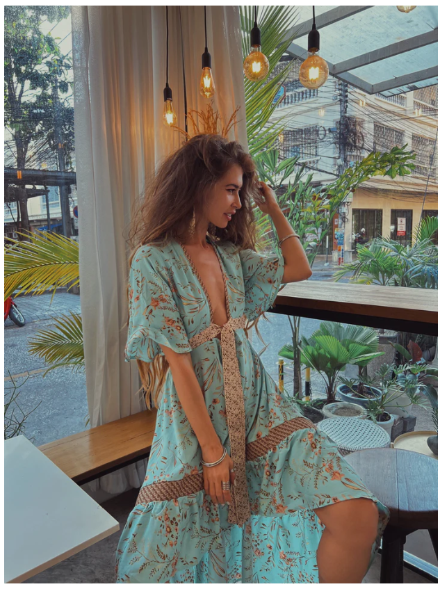 Alba Pirozzi™ Boho Stylové Šaty