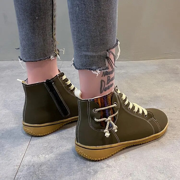 Alexandrine Merle™ Zimní vintage tenisky