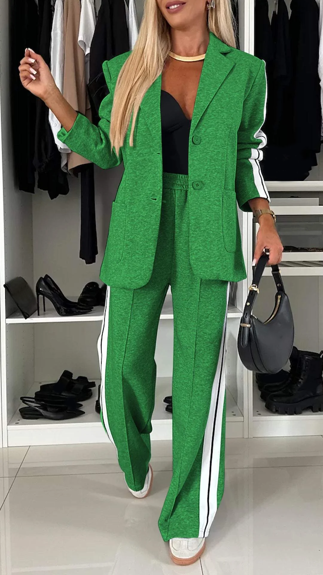 Alice Zaccheo™ Volnočasový oblek s dlouhými rukávy