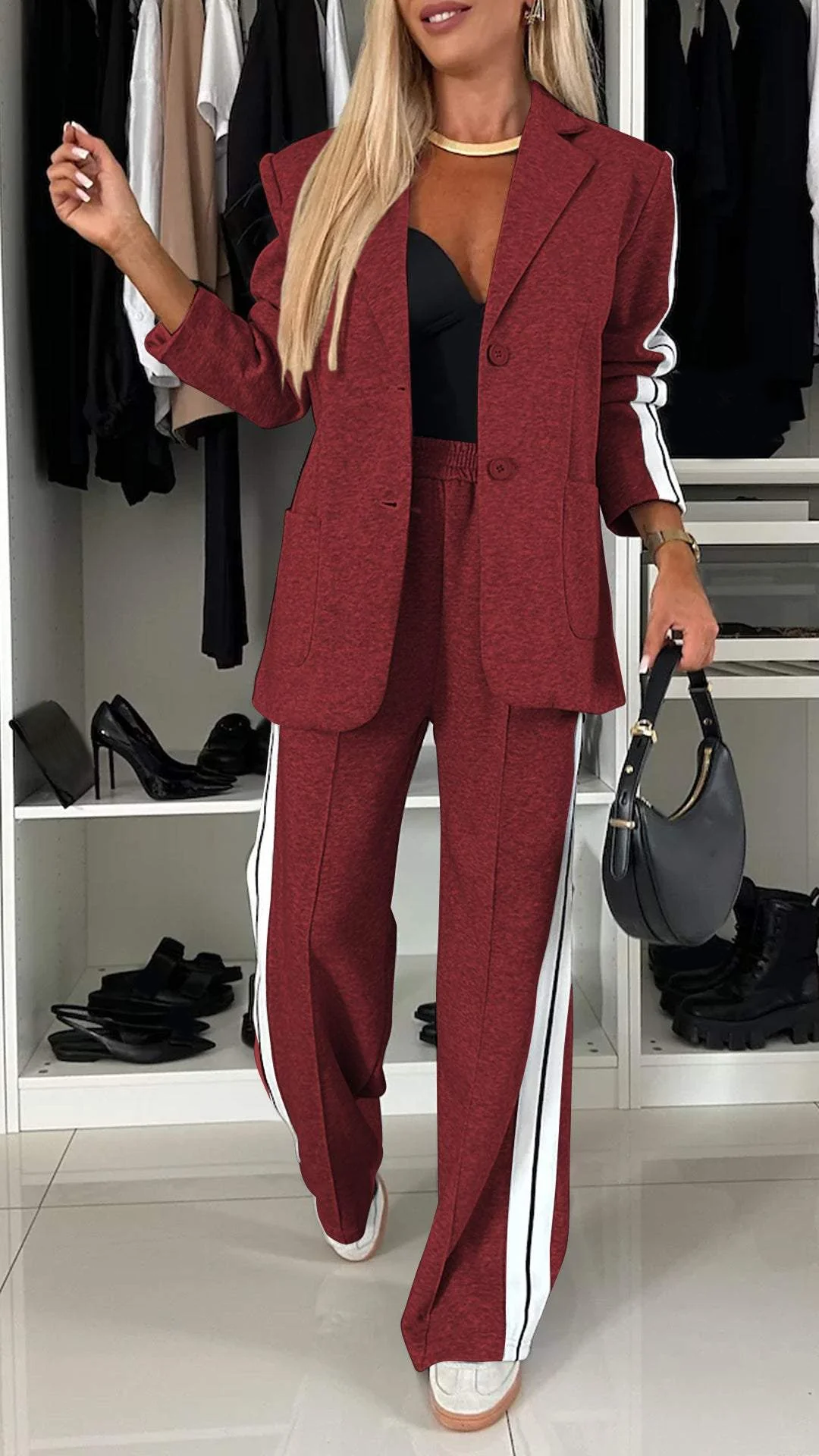 Alice Zaccheo™ Volnočasový oblek s dlouhými rukávy