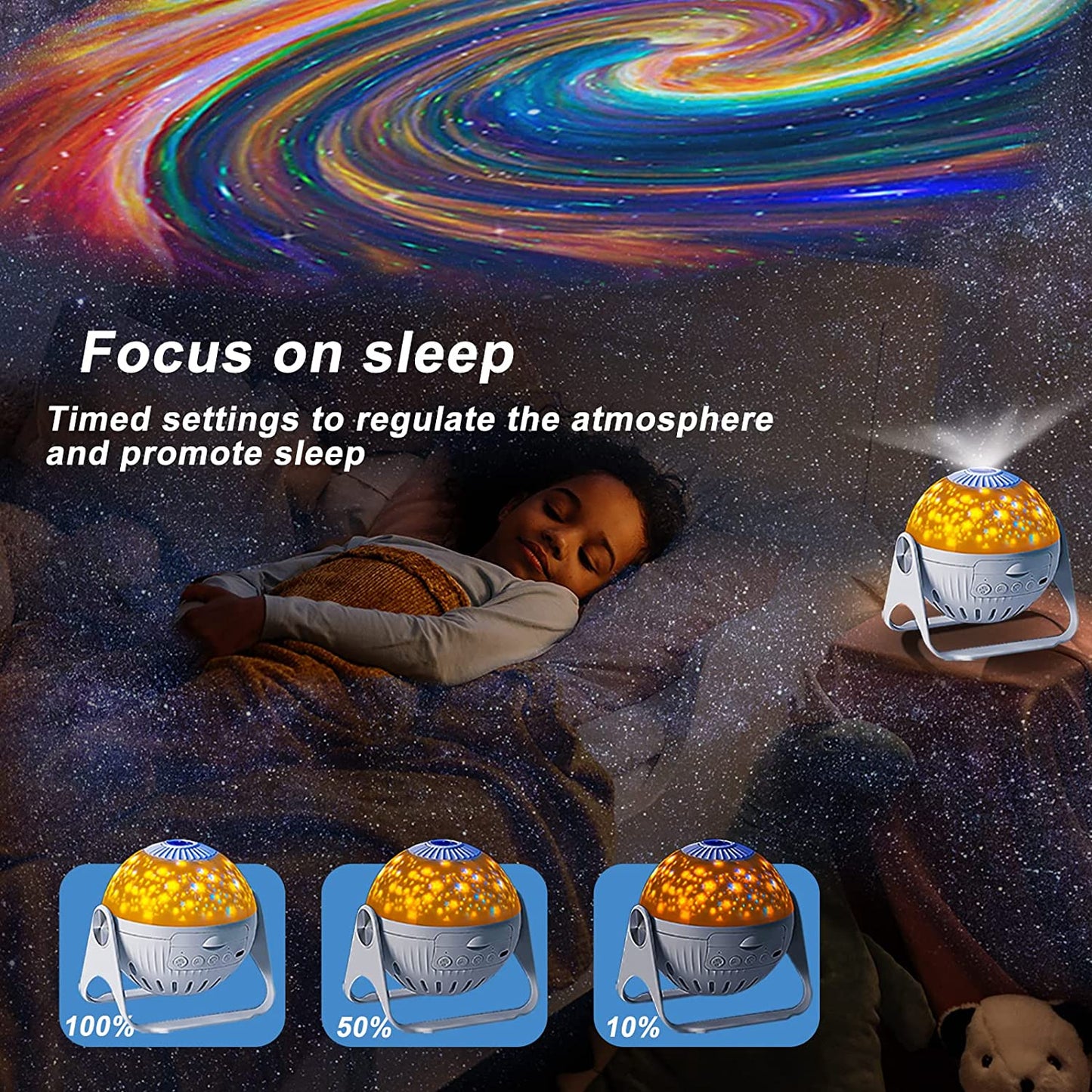 AstralVision™ Hvězdný projektor galaxie