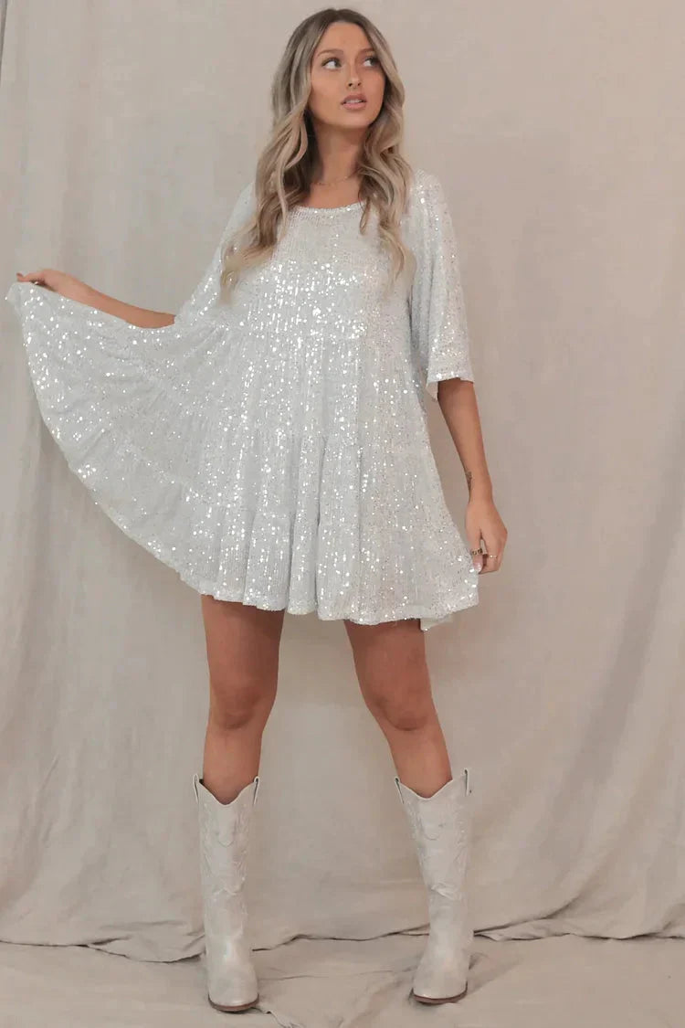 BabyDoll™️ Flitrové šaty