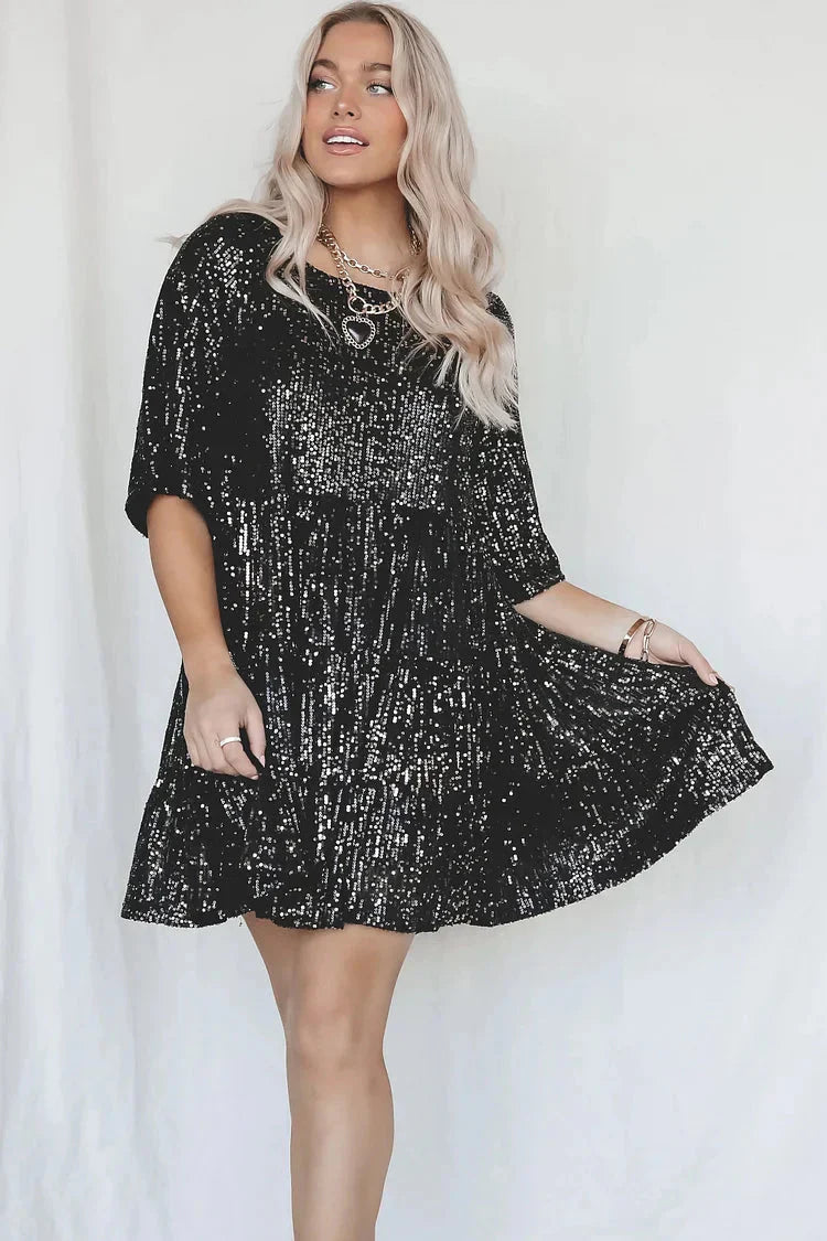 BabyDoll™️ Flitrové šaty