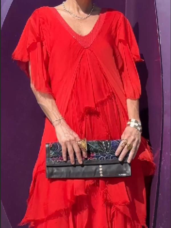 Bailey™ Maxi šaty s volánky