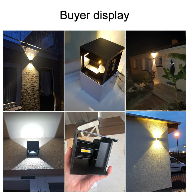 BeLuxury™️ Moderní venkovní nástěnná lampa