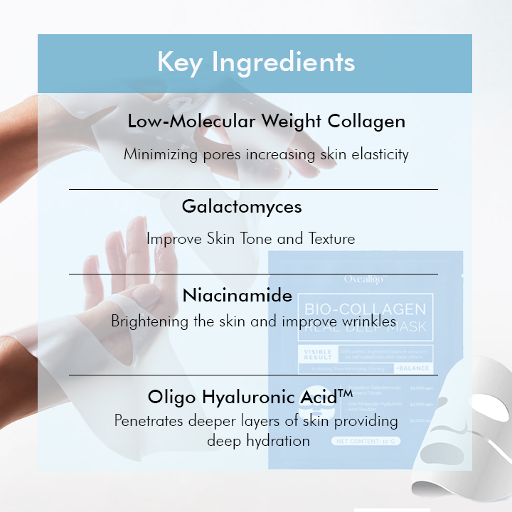 Bio Collagen™ Hloubková maska pro hladkou pleť