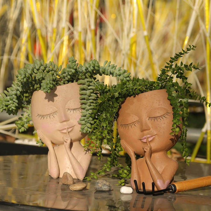 Botanica™ Květináč s obličejem