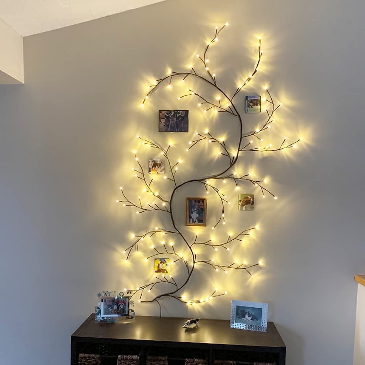 Brightex™️ Nástěnná LED dekorace - vrba