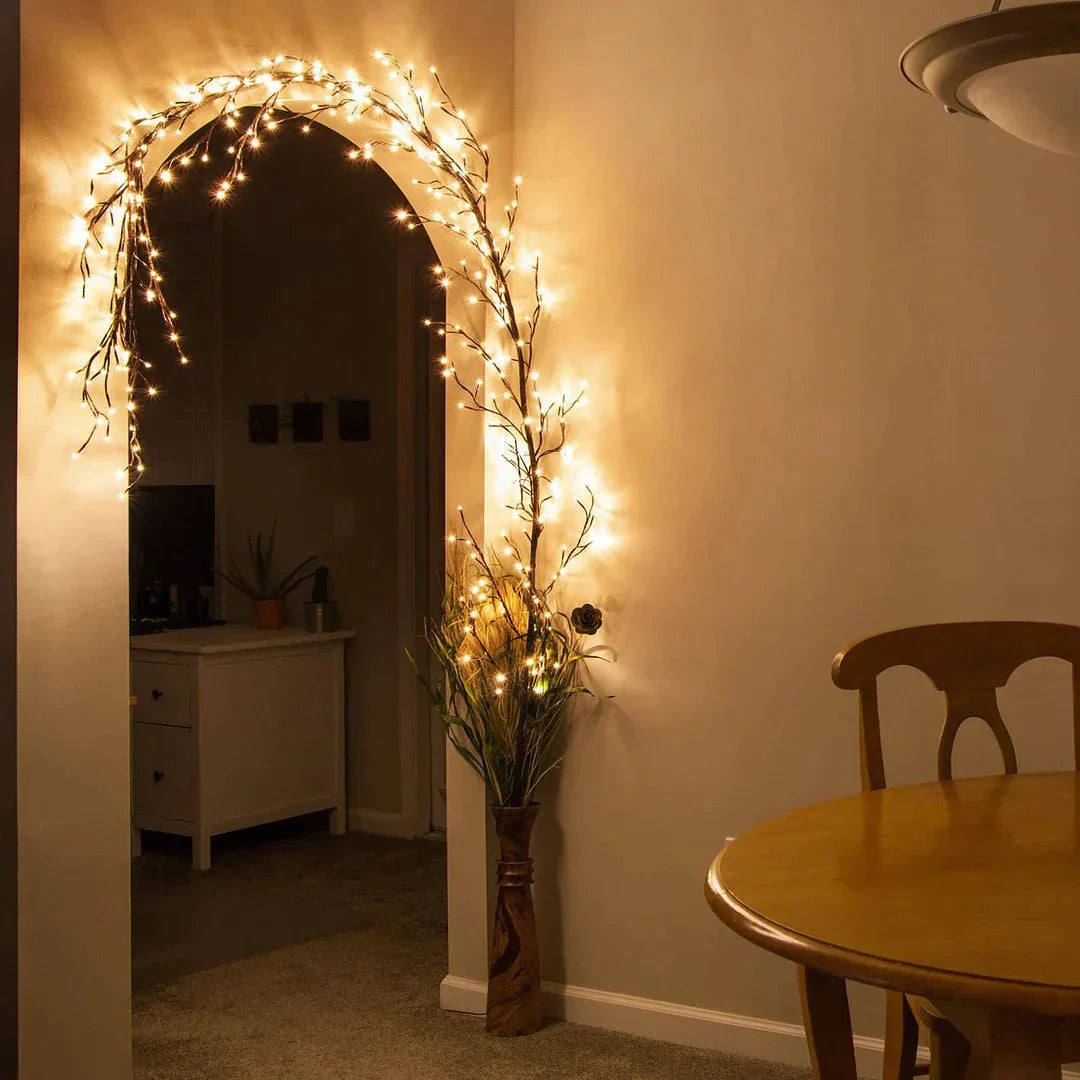 Brightex™️ Nástěnná LED dekorace - vrba