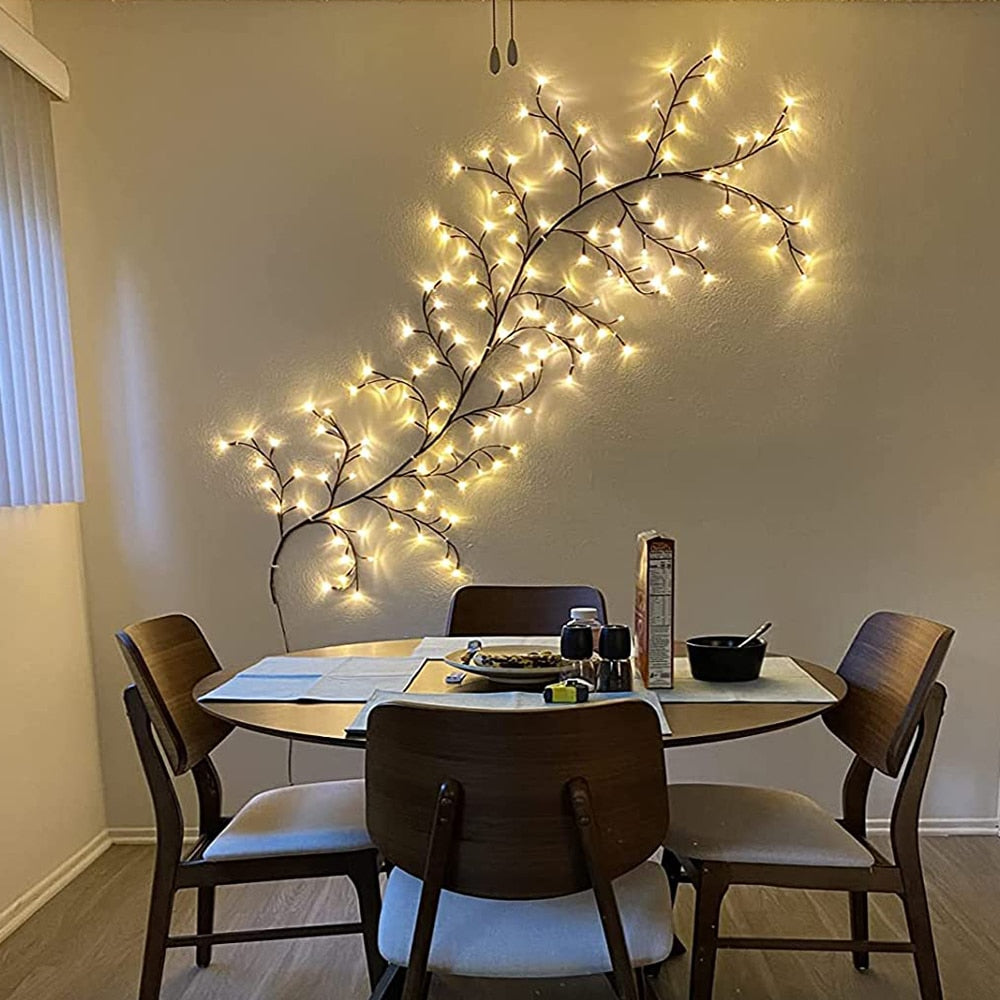 Brightex™️ Nástěnná LED dekorace - vrba