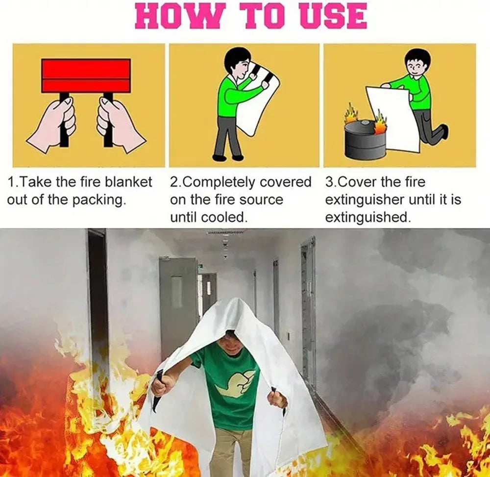 BurnBlock™ Život zachraňující požární přikrývka