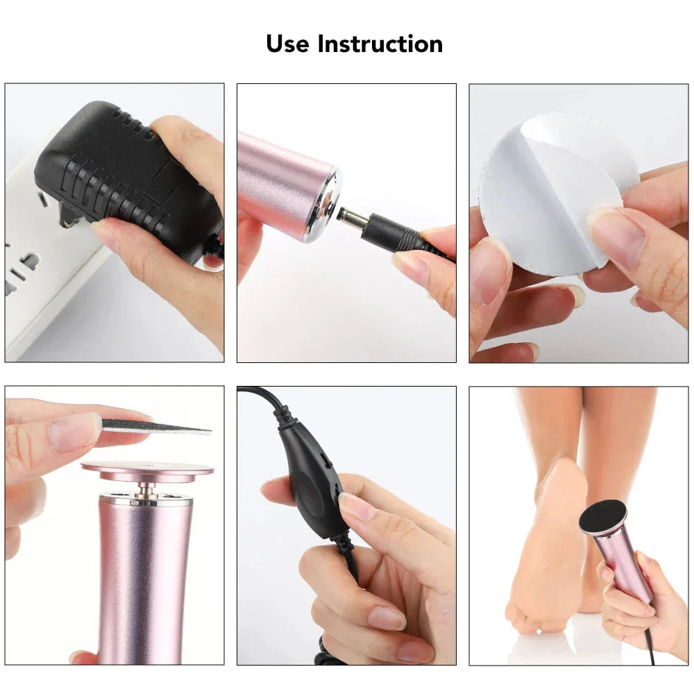 Callu Silk™ Elektrický odstraňovač mozolů na nohou