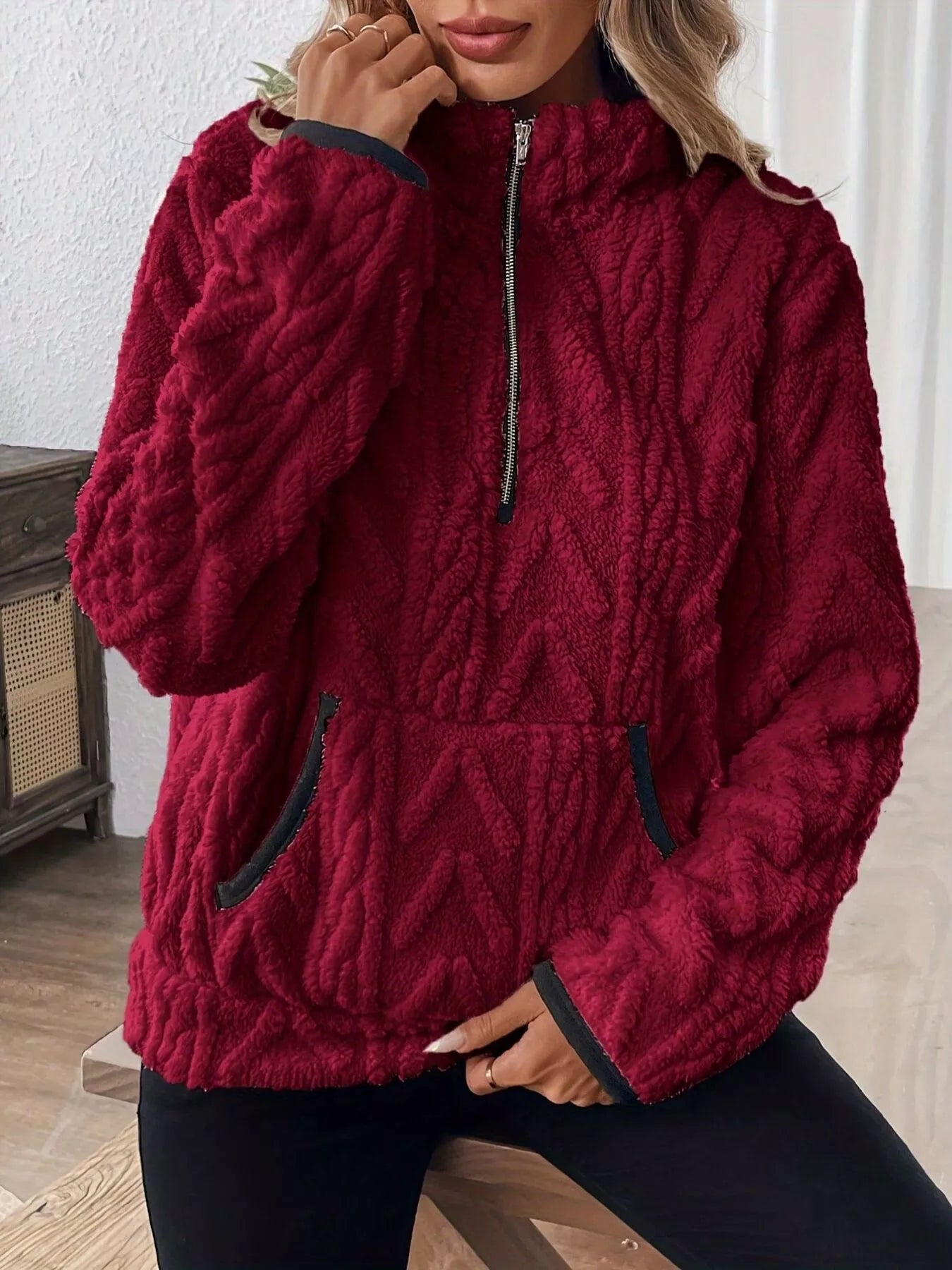 Calogera Balma™ Měkký fleecový pulover