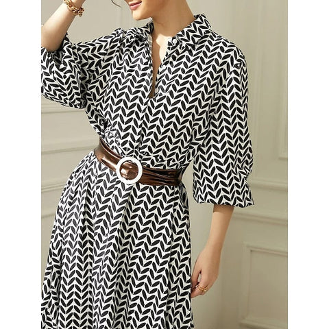 Carlotta™ Elegantní retro dlouhé šaty