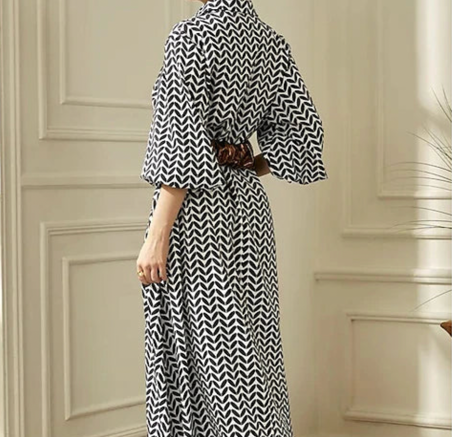 Carlotta™ Elegantní retro dlouhé šaty