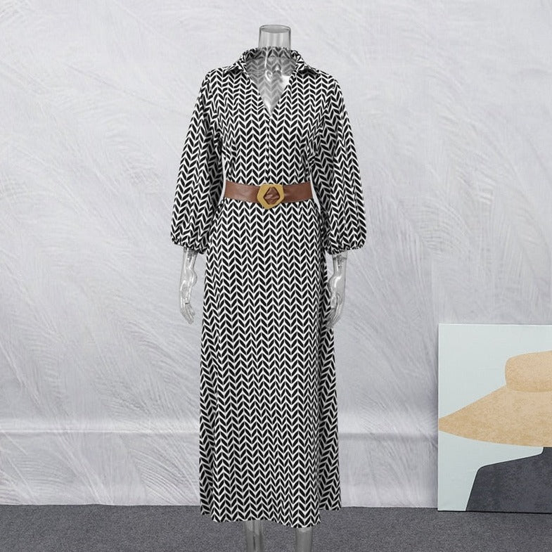 Carlotta™ Elegantní retro dlouhé šaty