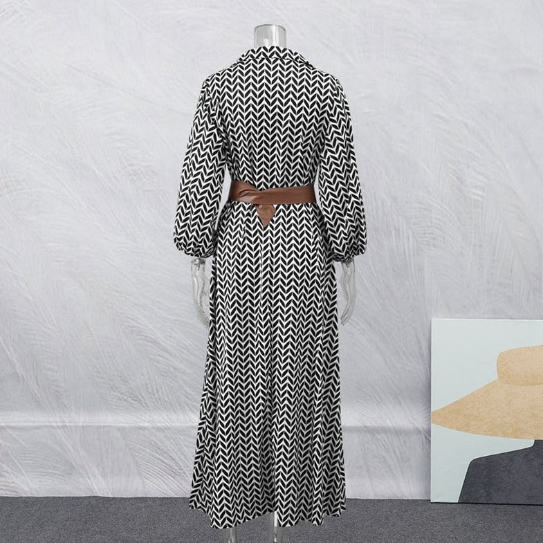 Carlotta™ Elegantní retro dlouhé šaty