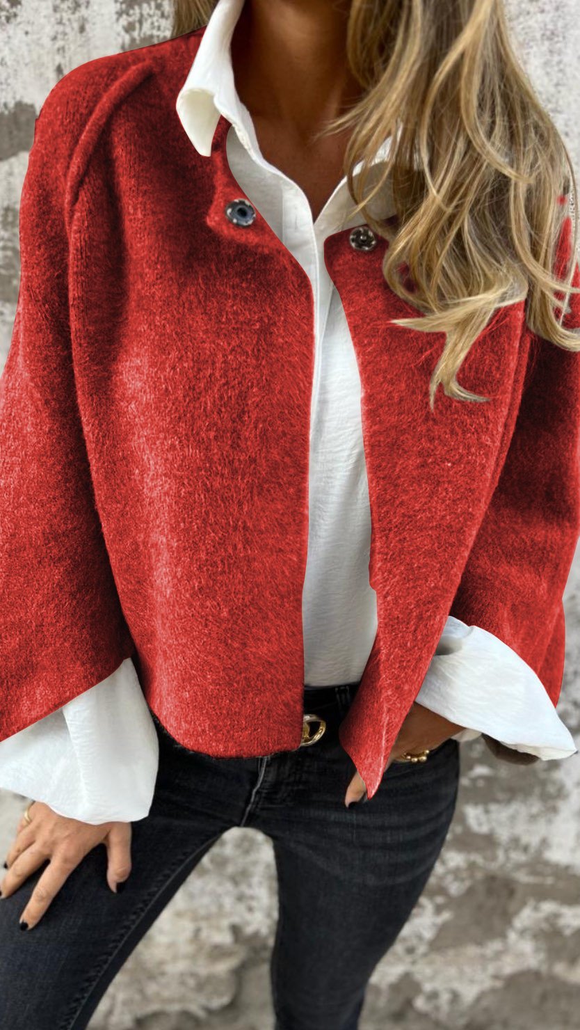Carmelita™ Podzimní útulný a stylový svetr