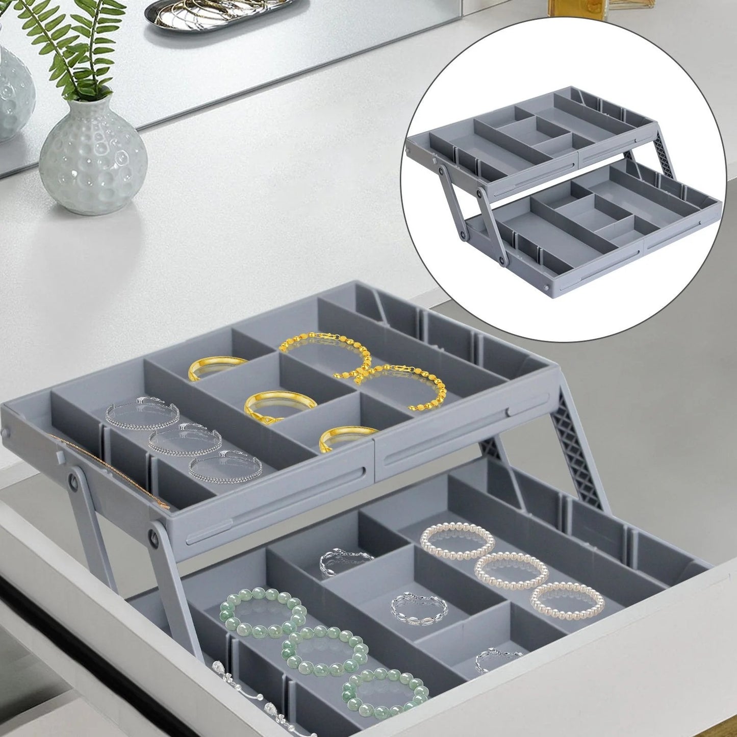 CasaSort™ Víceúrovňový inteligentní organizér do zásuvky