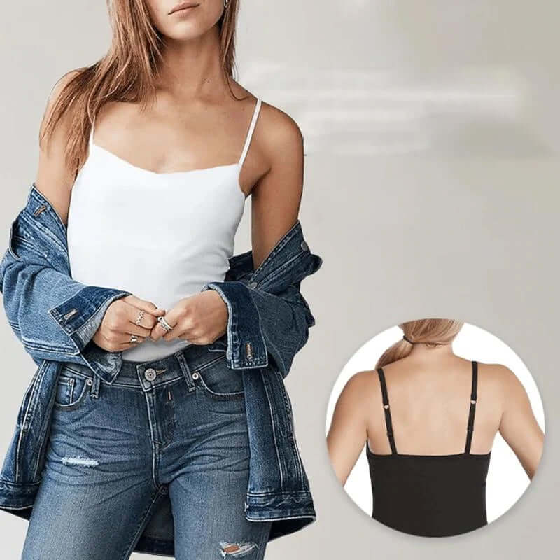 CasualChic™ tílko se zabudovanou podprsenkou