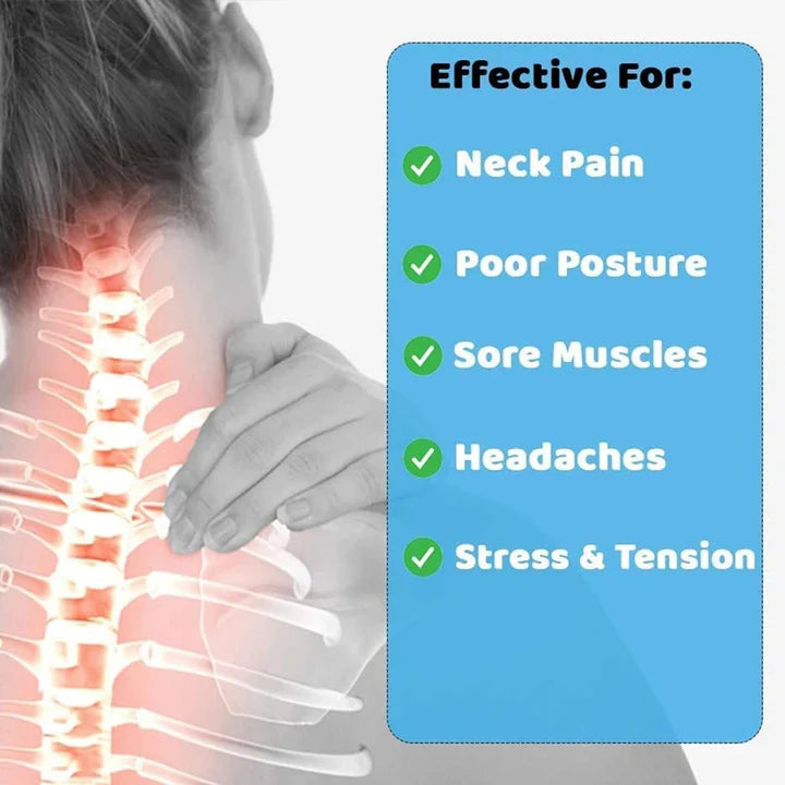 CerviCare™ masážní polštář pro úlevu od bolesti krku
