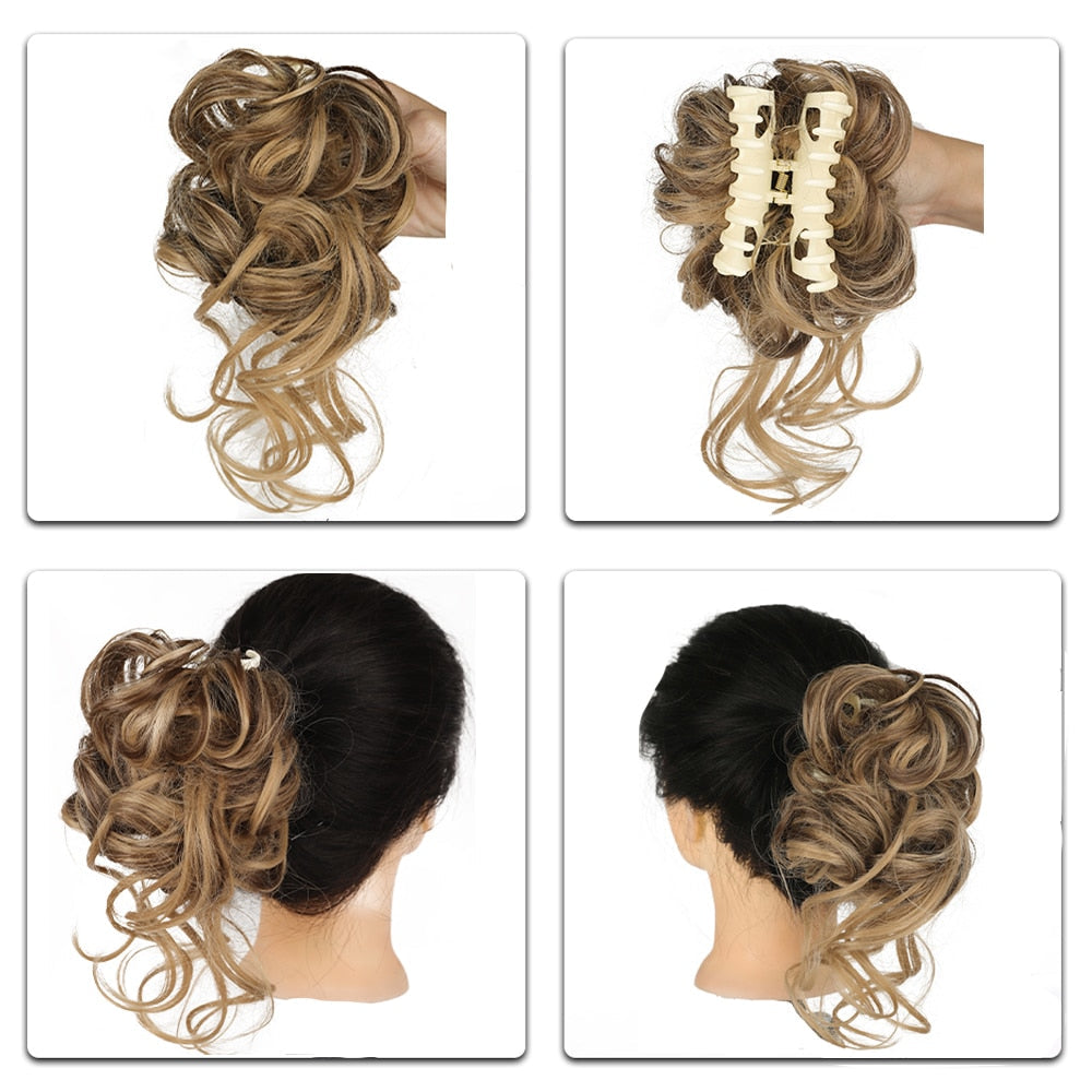ChicChignon+™ Vlnitý příčesek s clipem | Husté vlasy během sekundy!