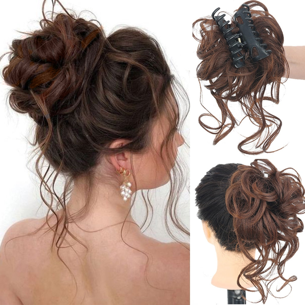 ChicChignon+™ Vlnitý příčesek s clipem | Husté vlasy během sekundy!