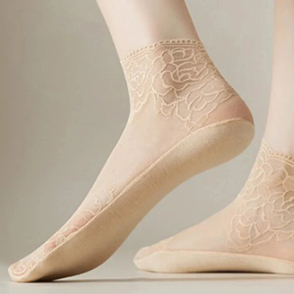 ChicLace™ Dámské módní krajkové ponožky