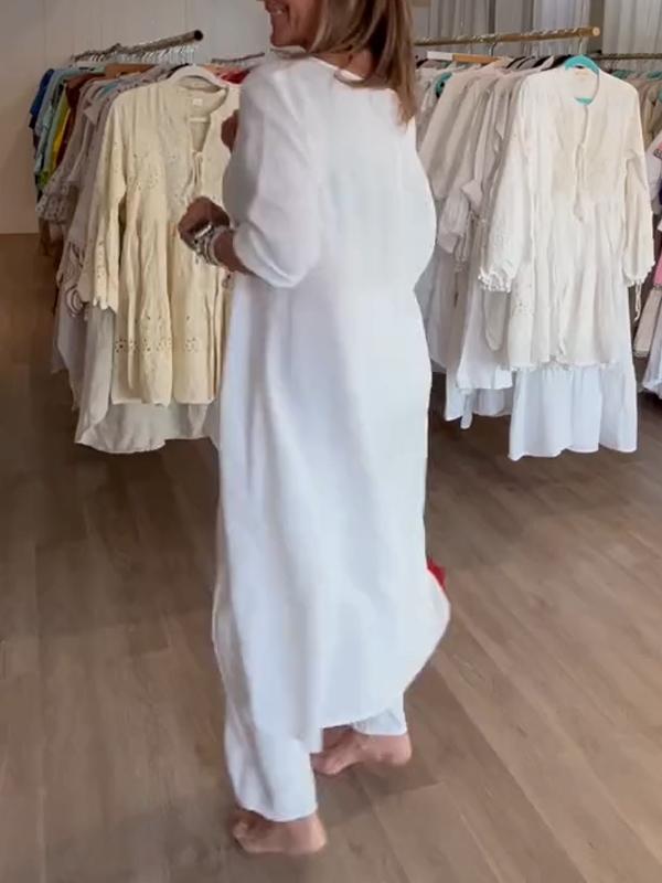 Chita Ortego™ Oversized 2ks ležérní kombinéza s dlouhými rukávy
