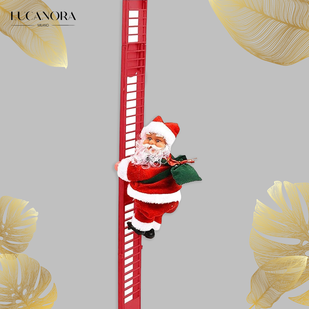 ClausClimber™ Santa Claus na žebříku