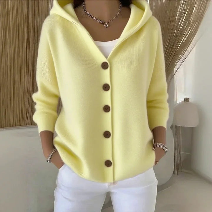 Clelia Zingale™ Cardigan s dlouhým rukávem