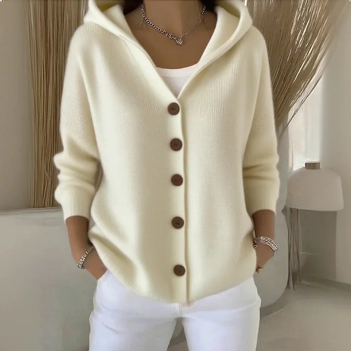 Clelia Zingale™ Cardigan s dlouhým rukávem
