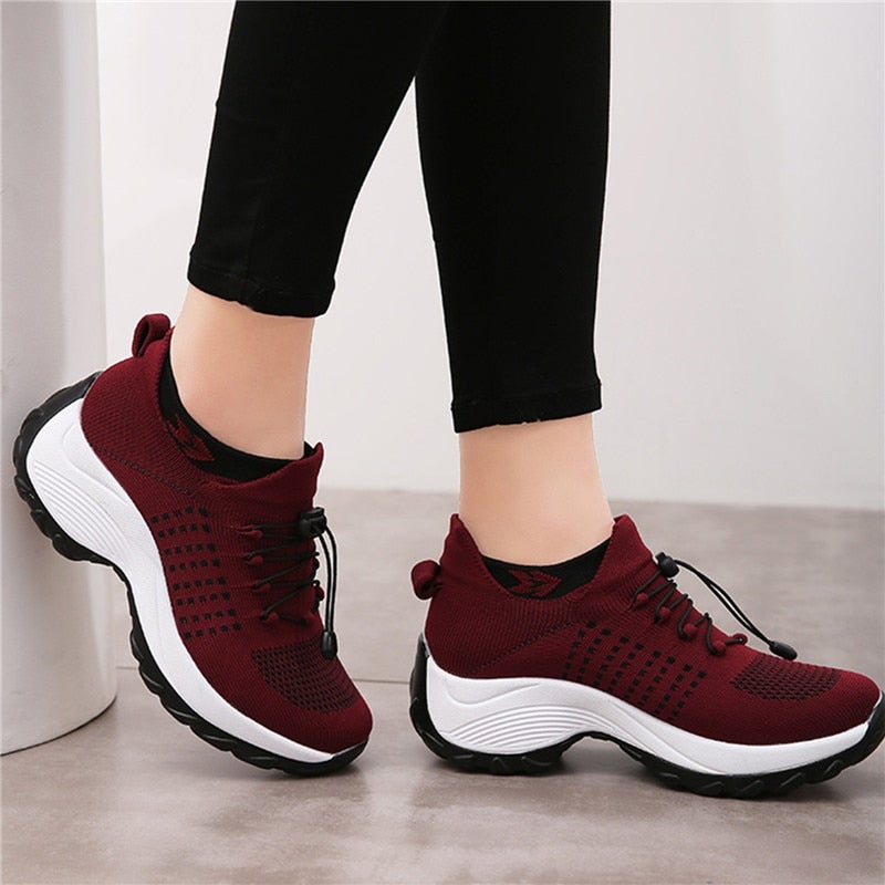 Comfort Walk™️ Prodyšné dámské tenisky