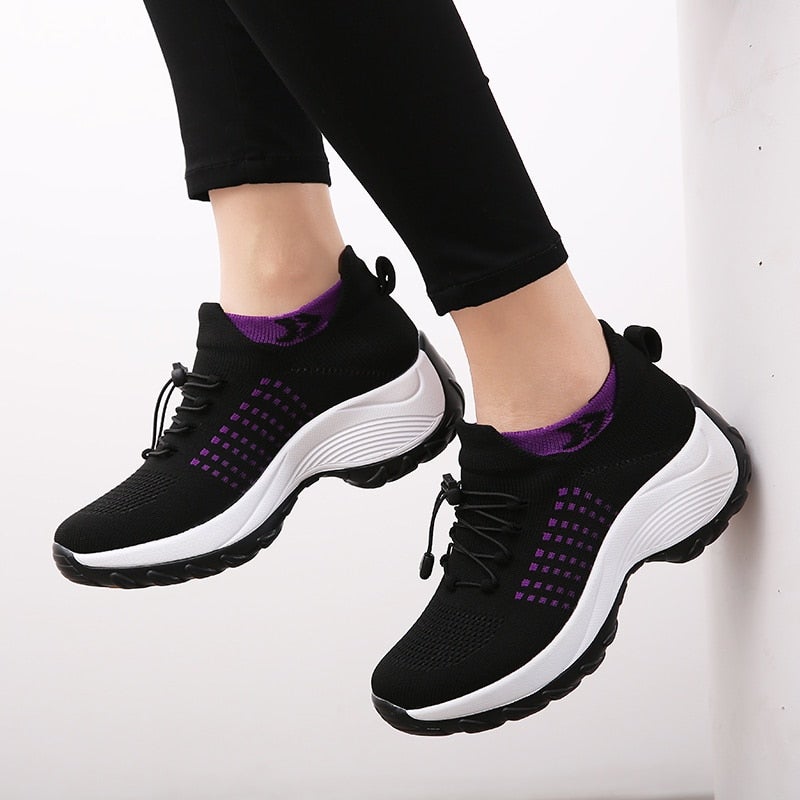 Comfort Walk™️ Prodyšné dámské tenisky